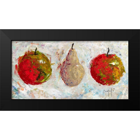 Three Sisters Black Modern Wood Framed Art Print by Foster, Joseph Marshal