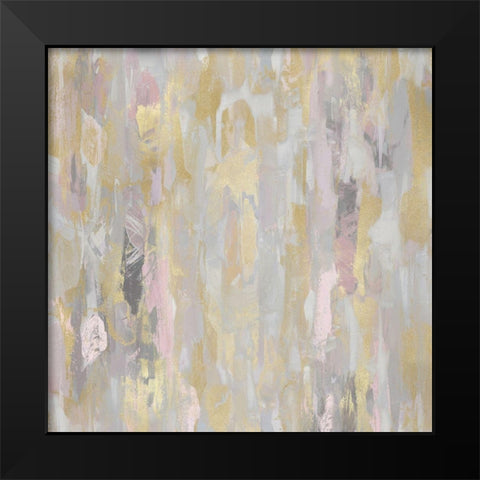 Reveal Pink Blush I Black Modern Wood Framed Art Print by Martin, Jennifer