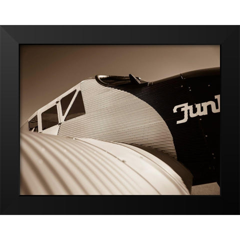 Cock Pit II Black Modern Wood Framed Art Print by Slemp, John
