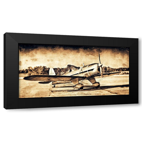 Mono Plane I Black Modern Wood Framed Art Print by Slemp, John
