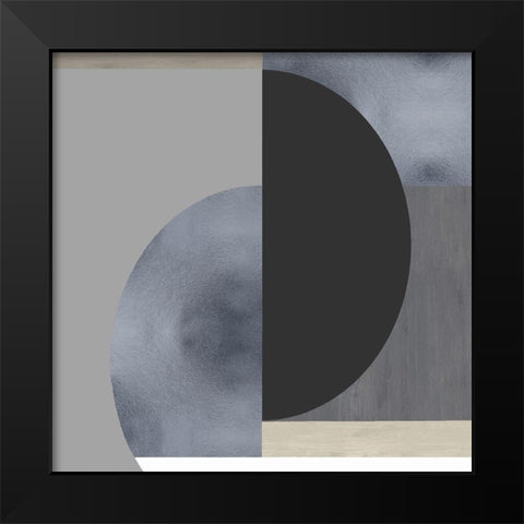 Balanced I Black Modern Wood Framed Art Print by Thompson, Justin