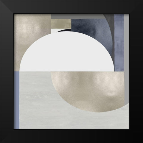 Synthesis I Black Modern Wood Framed Art Print by Thompson, Justin