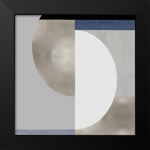 Synthesis III Black Modern Wood Framed Art Print by Thompson, Justin