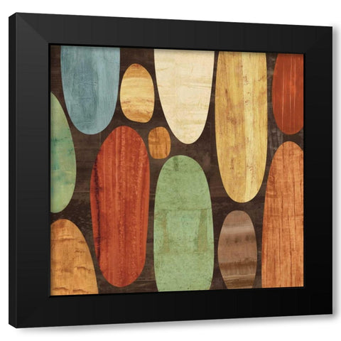 Hangin I Black Modern Wood Framed Art Print with Double Matting by Thompson, Justin