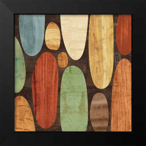 Hangin I Black Modern Wood Framed Art Print by Thompson, Justin