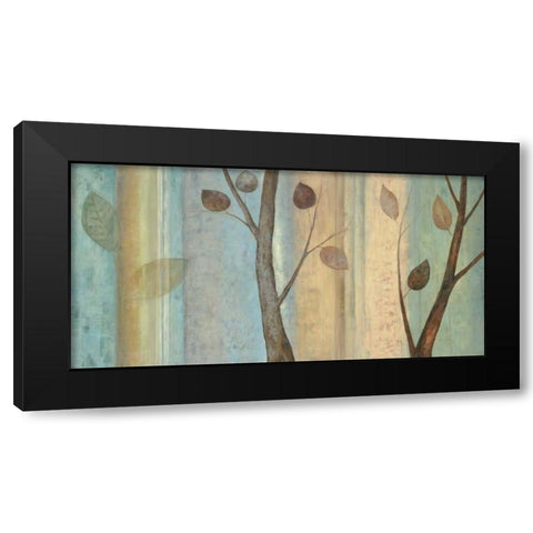 Hush II Black Modern Wood Framed Art Print with Double Matting by Douglas, Kelly