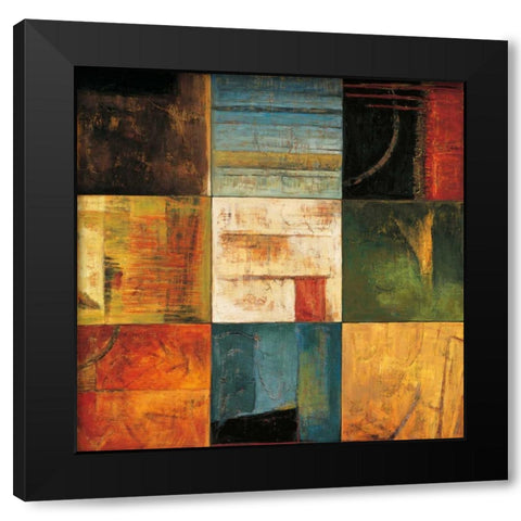 Diversified II Black Modern Wood Framed Art Print by Morrison, Kurt