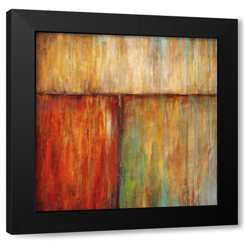 Intent Black Modern Wood Framed Art Print with Double Matting by Morrison, Kurt