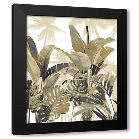 Palm Forest II Black Modern Wood Framed Art Print by Blake, Madeline