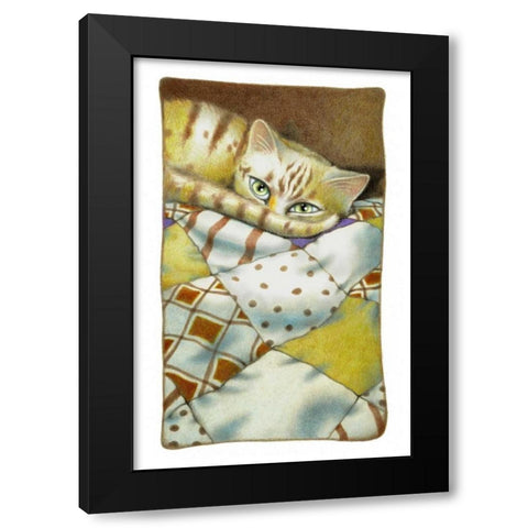 Daydreams Black Modern Wood Framed Art Print with Double Matting by Seeley, Laura