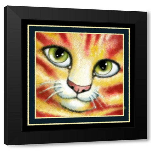 Orange Delights (Detail) Black Modern Wood Framed Art Print by Seeley, Laura
