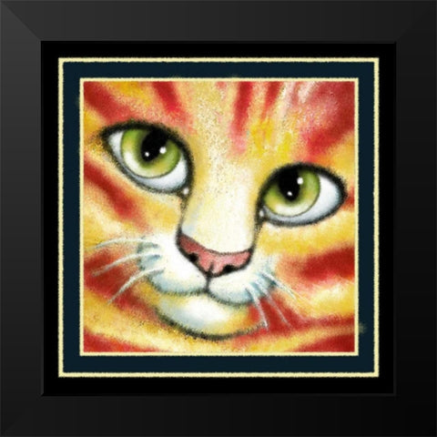 Orange Delights (Detail) Black Modern Wood Framed Art Print by Seeley, Laura