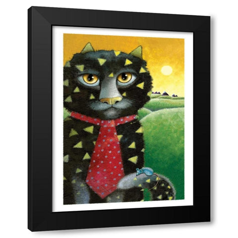 The Architect Black Modern Wood Framed Art Print with Double Matting by Seeley, Laura