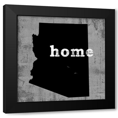 Arizona  Black Modern Wood Framed Art Print with Double Matting by Wilson, Luke