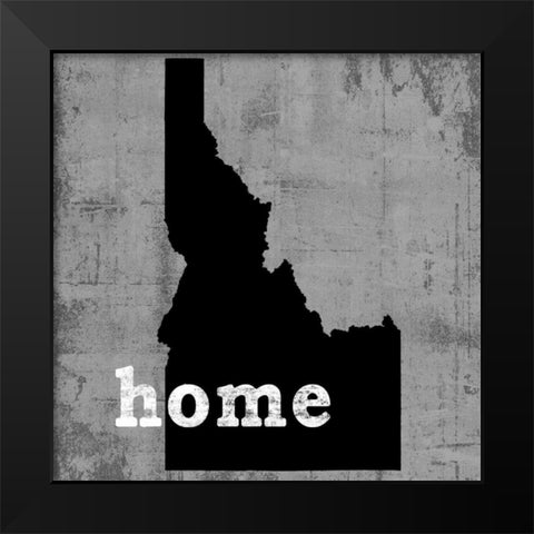 Idaho  Black Modern Wood Framed Art Print by Wilson, Luke