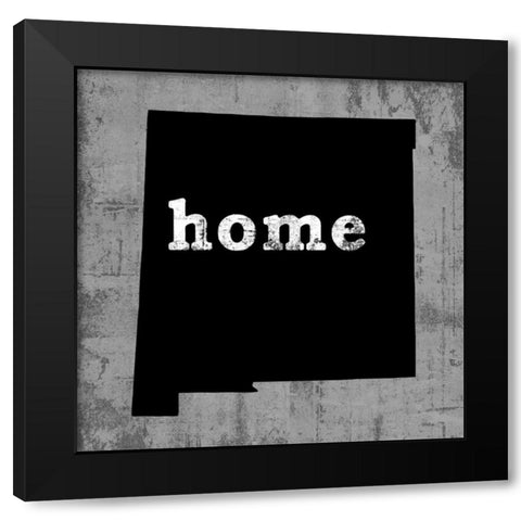 New Mexico  Black Modern Wood Framed Art Print with Double Matting by Wilson, Luke