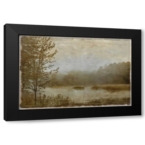 Daybreak II Black Modern Wood Framed Art Print with Double Matting by Clark, Madeline