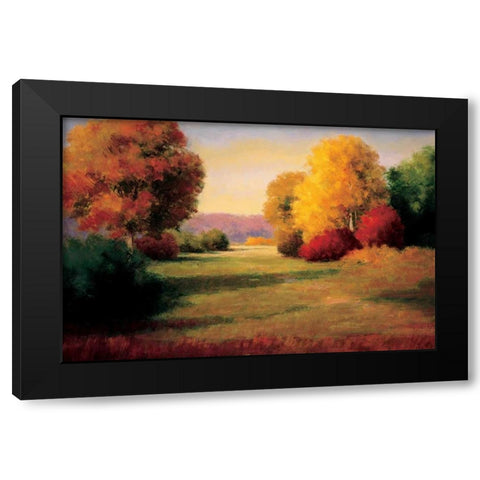 The Morning Light I Black Modern Wood Framed Art Print by Bolton, Melissa