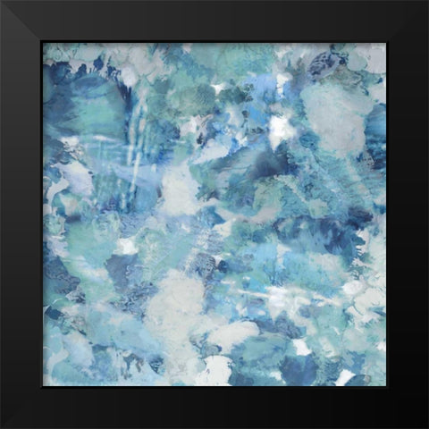 Dynamic I Black Modern Wood Framed Art Print by Garcia, Mimi