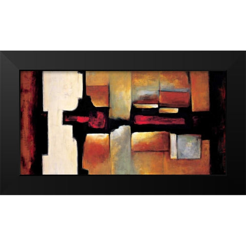 Equinox Black Modern Wood Framed Art Print by Hansen, Max