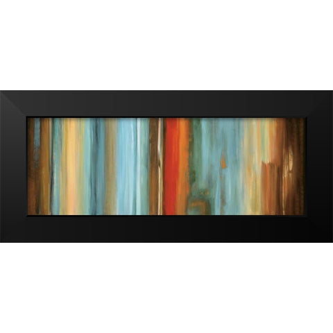 Flow I Black Modern Wood Framed Art Print by Hansen, Max