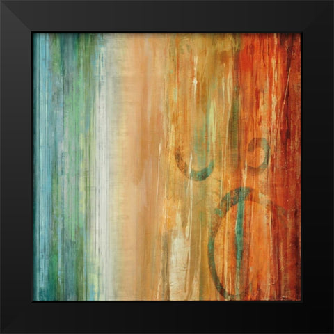 Perennial I Black Modern Wood Framed Art Print by Hansen, Max