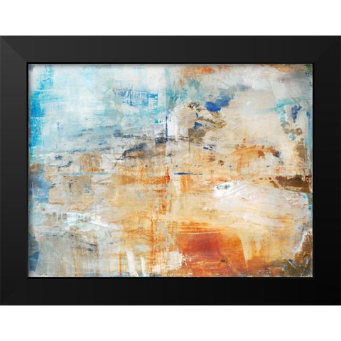 Cloud Burst Black Modern Wood Framed Art Print by Oppenheimer, Michelle
