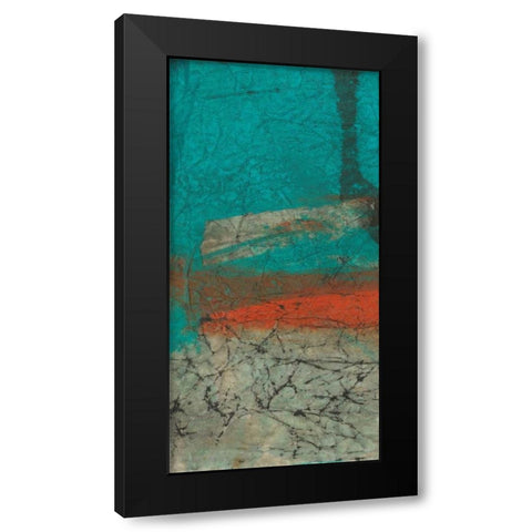 Emerge Black Modern Wood Framed Art Print by Oppenheimer, Michelle