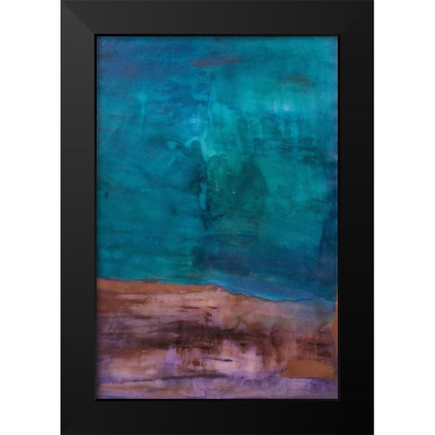 With Intent Black Modern Wood Framed Art Print by Oppenheimer, Michelle