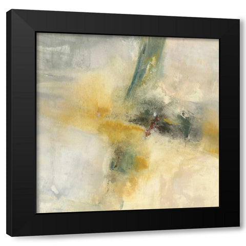 Serenity Black Modern Wood Framed Art Print with Double Matting by Oppenheimer, Michelle
