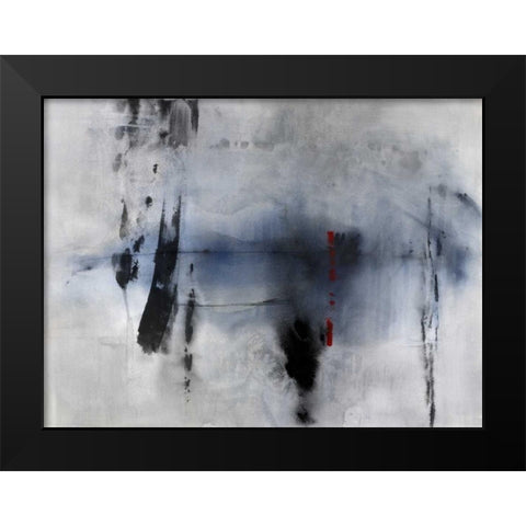Echelon I Black Modern Wood Framed Art Print by Oppenheimer, Michelle
