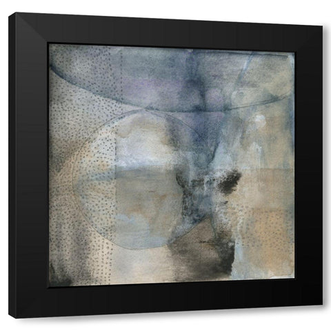 Sphere I Black Modern Wood Framed Art Print with Double Matting by Oppenheimer, Michelle