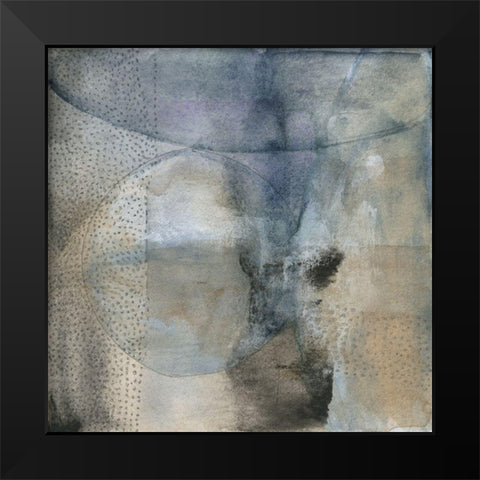 Sphere I Black Modern Wood Framed Art Print by Oppenheimer, Michelle