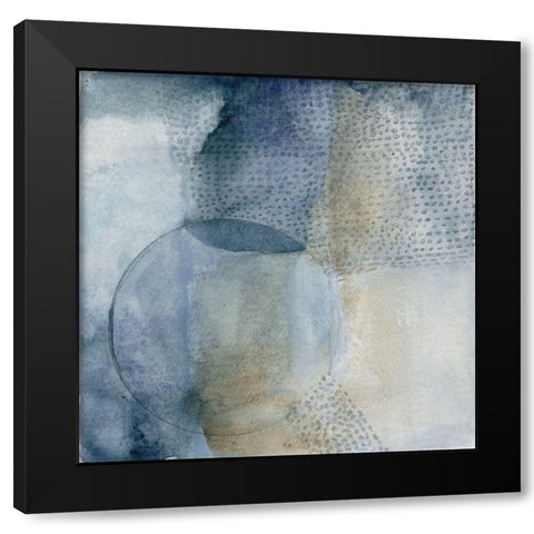 Sphere IV Black Modern Wood Framed Art Print with Double Matting by Oppenheimer, Michelle