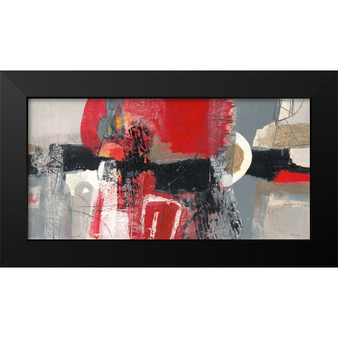 Passione Black Modern Wood Framed Art Print by Piovan, Maurizio