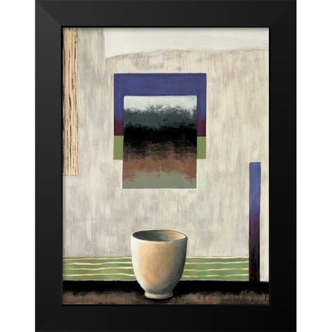 Tranquil I Black Modern Wood Framed Art Print by Richardson, Melissa