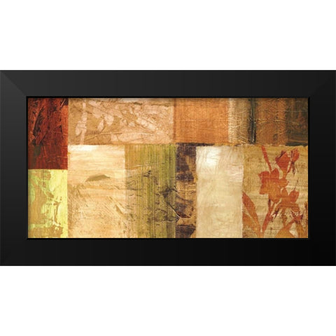 Equilibre naturel Black Modern Wood Framed Art Print by Reynaud, Martine