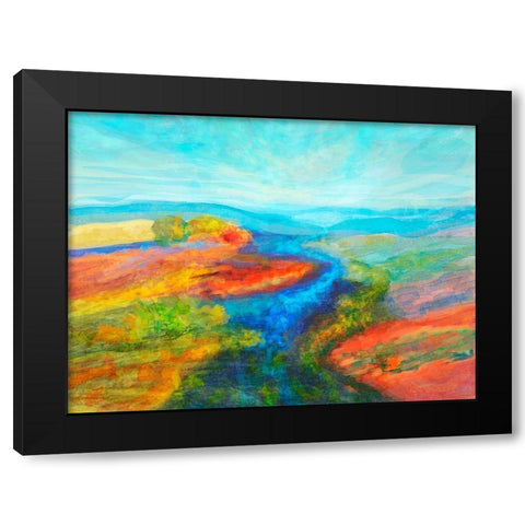 Mutations I Black Modern Wood Framed Art Print with Double Matting by Tienhaara, Michael
