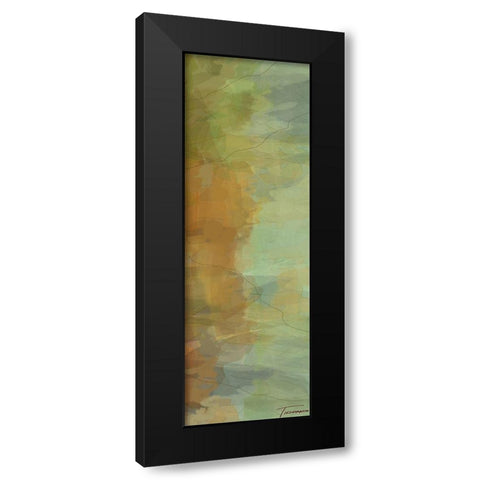 Passages Tryptic Right Black Modern Wood Framed Art Print with Double Matting by Tienhaara, Michael