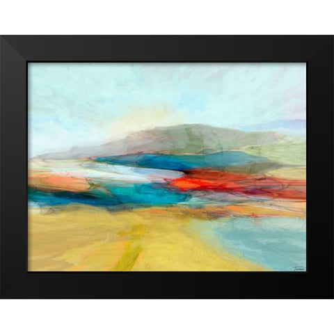 Transformation I Black Modern Wood Framed Art Print by Tienhaara, Michael