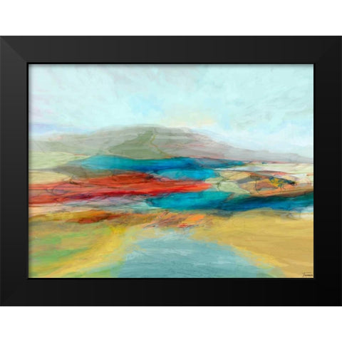 Transformation II Black Modern Wood Framed Art Print by Tienhaara, Michael