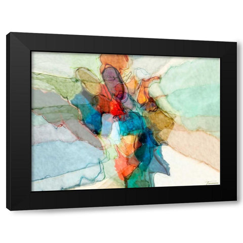 Transformation III Black Modern Wood Framed Art Print by Tienhaara, Michael