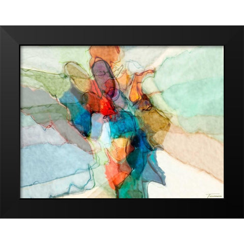 Transformation III Black Modern Wood Framed Art Print by Tienhaara, Michael