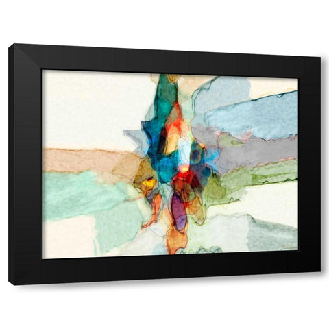 Transformation IV Black Modern Wood Framed Art Print by Tienhaara, Michael