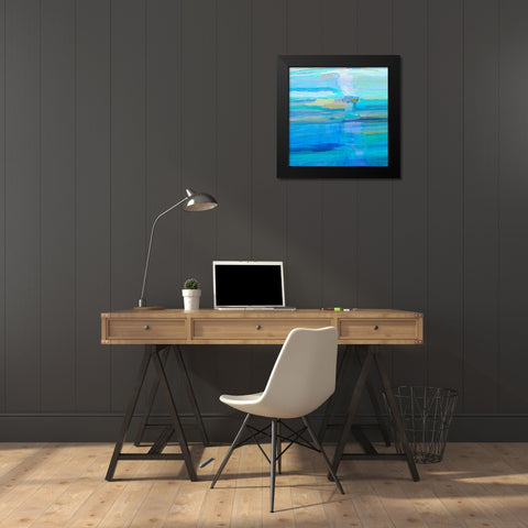 Dreams II Black Modern Wood Framed Art Print by Tienhaara, Michael