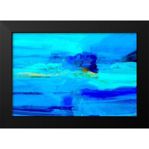 Emanate II Black Modern Wood Framed Art Print by Tienhaara, Michael