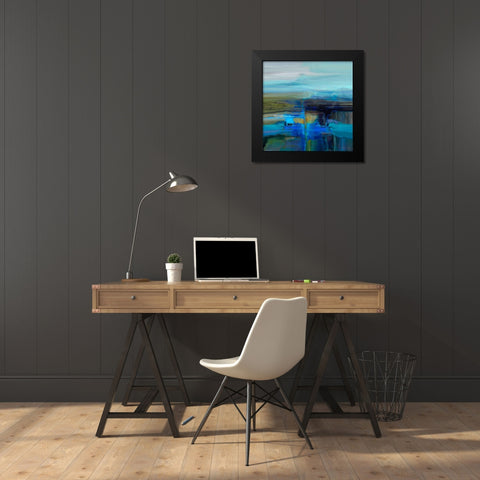 Eternal III Black Modern Wood Framed Art Print by Tienhaara, Michael