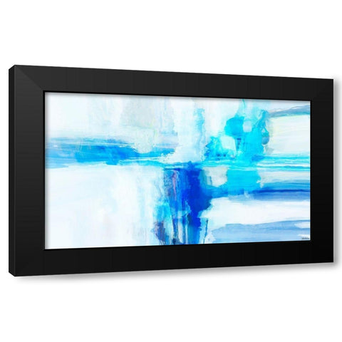 Mood Shift IV Black Modern Wood Framed Art Print with Double Matting by Tienhaara, Michael