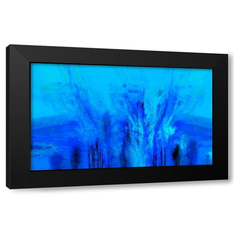 Mood Shift VI Black Modern Wood Framed Art Print with Double Matting by Tienhaara, Michael