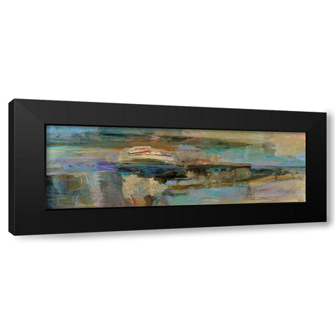 Tuscany IV Black Modern Wood Framed Art Print with Double Matting by Tienhaara, Michael